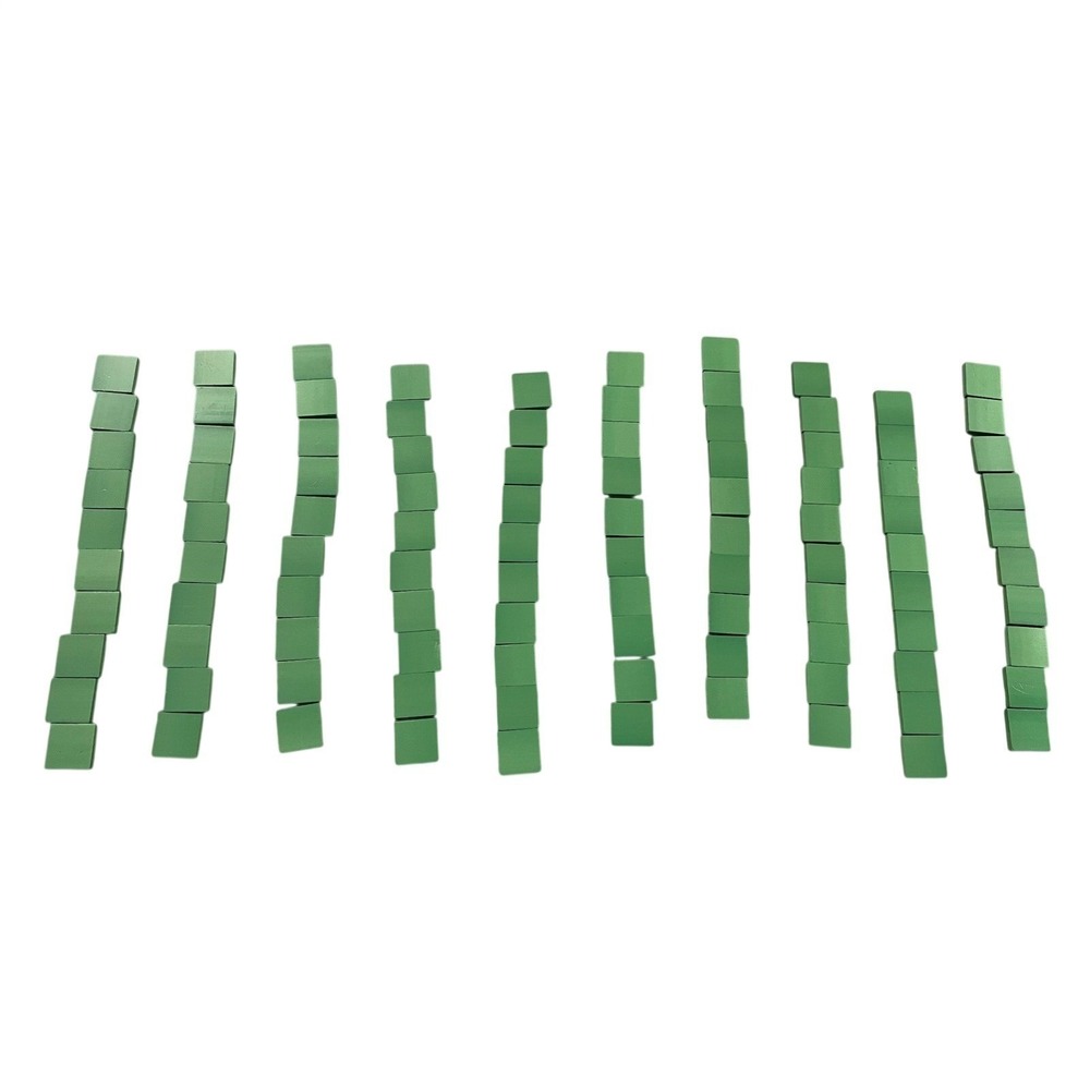 Wooden Math Manipulatives Blocks, Counting, Pattern, Sorting, Learning Classroom - Picture 5 of 15